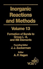 Inorganic Reactions and Methods: The Formation of Bonds to Group–I, –II, and –IIIB Elements - ISBN 9780471186649