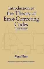 Introduction to the Theory of Error–Correcting Codes - ISBN 9780471190479