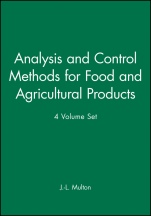 An Analysis and Control Methods for Food and Agricultural Products, 4 Volume Set - ISBN 9780471192602