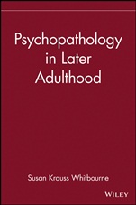 Psychopathology in Later Adulthood - ISBN 9780471193593