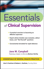 Essentials of Clinical Supervision - ISBN 9780471233046