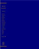 Organic Reactions, Volume 60 - ISBN 9780471235811