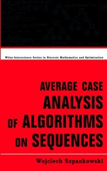 Average Case Analysis of Algorithms on Sequences - ISBN 9780471240631
