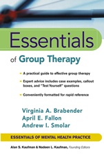 Essentials of Group Therapy - ISBN 9780471244394
