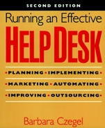 Running an Effective Help Desk - ISBN 9780471248163