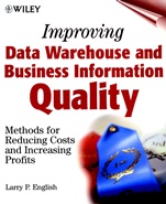 Improving Data Warehouse and Business Information Quality: Methods for Reducing Costs and Increasing Profits - ISBN 9780471253839