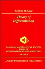 Theory of Differentiation: A Unified Theory of Differentiation Via New Derivate Theorems and New Derivatives - ISBN 9780471253877