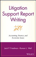 Litigation Support Report Writing: Accounting, Finance, and Economic Issues - ISBN 9780471262909