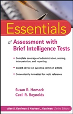 Essentials of Assessment with Brief Intelligence Tests - ISBN 9780471264125