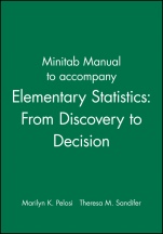 Minitab Manual to accompany Elementary Statistics: From Discovery to Decision - ISBN 9780471267225
