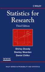 Statistics for Research - ISBN 9780471267355