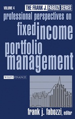 Professional Perspectives on Fixed Income Portfolio Management, Volume 4 - ISBN 9780471268055