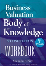 Business Valuation Body of Knowledge Workbook - ISBN 9780471270669