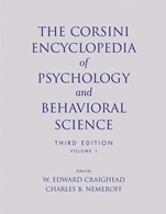 The Corsini Encyclopedia of Psychology and Behavioral Science, Volume 1 - ISBN 9780471270805