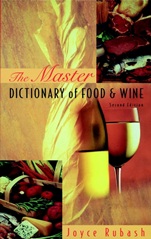 The Master Dictionary of Food and Wine - ISBN 9780471287568