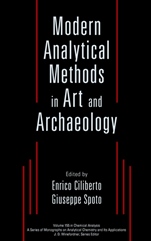 Modern Analytical Methods in Art and Archeology - ISBN 9780471293613