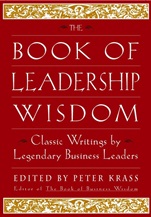 The Book of Leadership Wisdom: Classic Writings by Legendary Business Leaders - ISBN 9780471294559