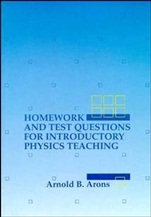 Homework and Test Questions for Introductory Physics Teaching - ISBN 9780471309314