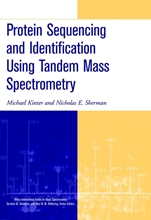 Protein Sequencing and Identification Using Tandem Mass Spectrometry - ISBN 9780471322498