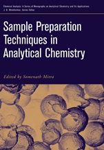 Sample Preparation Techniques in Analytical Chemistry - ISBN 9780471328452