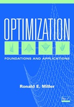 Optimization: Foundations and Applications - ISBN 9780471351696