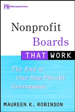 Nonprofit Boards That Work: The End of One–Size–Fits–All Governance - ISBN 9780471354321