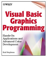 Visual Basic Graphics Programming: Hands–On Applications and Advanced Color Development - ISBN 9780471355991