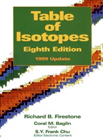 Table of Isotopes: 1999 Update - ISBN 9780471356332