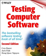 Testing Computer Software - ISBN 9780471358466