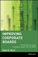Improving Corporate Boards: The Boardroom Insider Guidebook - ISBN 9780471379379