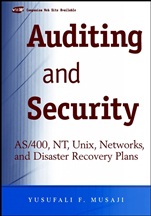 Auditing and Security: AS/400, NT, UNIX, Networks, and Disaster Recovery Plans - ISBN 9780471383710