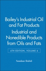 Baileys Industrial Oil and Fat Products: Industrial and Nonedible Products from Oils and Fats - ISBN 9780471385462