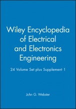 Wiley Encyclopedia of Electrical and Electronics Engineering: 24 Volume Set plus Supplement 1 - ISBN 9780471390527