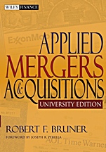 Applied Mergers and Acquisitions: University Edition - ISBN 9780471395348