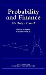 Probability and Finance: Its Only a Game! - ISBN 9780471402268