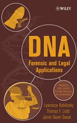 Dna: Forensic and Legal Applications - ISBN 9780471414780