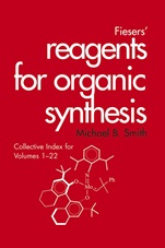 Fiesers Reagents for Organic Synthesis, Collective Index for Volumes 1 – 22 - ISBN 9780471429517