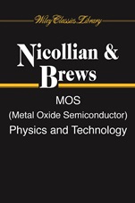 MOS (Metal Oxide Semiconductor) Physics and Technology - ISBN 9780471430797