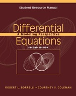 Student Resource Manual to accompany Differential Equations: A Modeling Perspective, 2e - ISBN 9780471433330