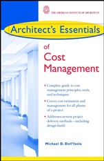 Architects Essentials of Cost Management - ISBN 9780471443599