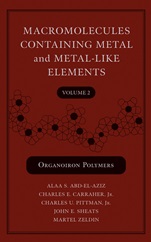 Macromolecules Containing Metal and Metal–Like Elements, Volume 2: Organoiron Polymers - ISBN 9780471450788
