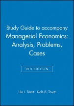 Study Guide to accompany Managerial Economics: Analysis, Problems, Cases - ISBN 9780471462477
