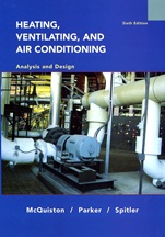 Heating, Ventilating, and Air Conditioning: Analysis and Design - ISBN 9780471470151