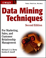 Data Mining Techniques; For Marketing, Sales, and Customer Relationship Management - ISBN 9780471470649