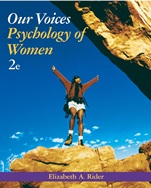 Our Voices: Psychology of Women - ISBN 9780471478799