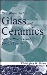 Raw Materials for Glass and Ceramics: Sources, Processes, and Quality Control - ISBN 9780471479420