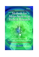Methods for Meta–Analysis in Medical Research - ISBN 9780471490661