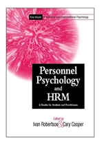 Personnel Psychology and Human Resources Management: A Reader for Students and Practitioners - ISBN 9780471495574