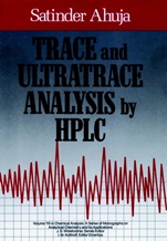 Trace and Ultratrace Analysis by HPLC - ISBN 9780471514190