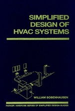 Simplified Design of HVAC Systems - ISBN 9780471532804